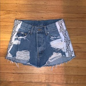 LF Jean skirt